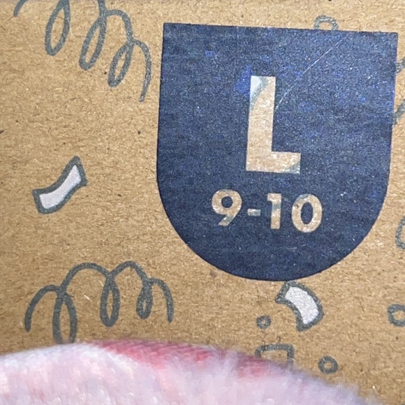 🌟NWT🌟 Dluxe by Dearfoams Pink "Super Mom" Faux Fur Slide House Slipper - Picture 10 of 11